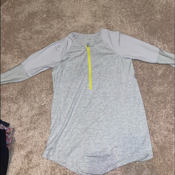 lululemon athletica Tops - Lululemon long sleeve shirt - gray